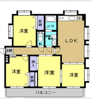 アメニティビル【201号室】の間取り