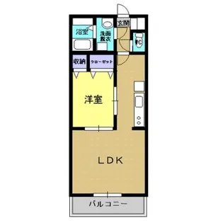Sun Valley伊敷【2階】の間取り