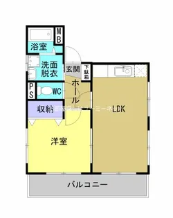 メゾンドール(鹿児島)【201号室】の間取り