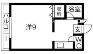 Manoir Nakamura【306号室】の間取り