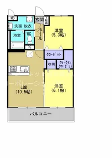 West hills【2階】の間取り
