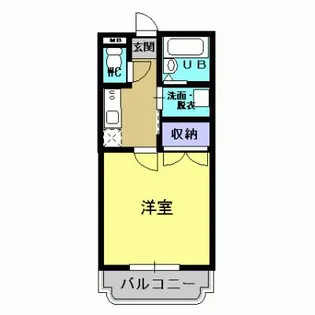 KB21【4階】の間取り