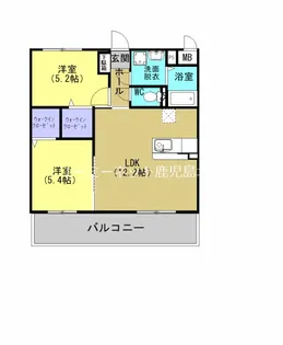 ピースフル桜【305号室】の間取り