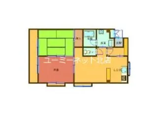 ハピネス21【3階】の間取り