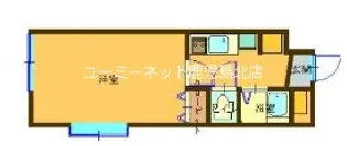 ツールド新照院【401号室】の間取り