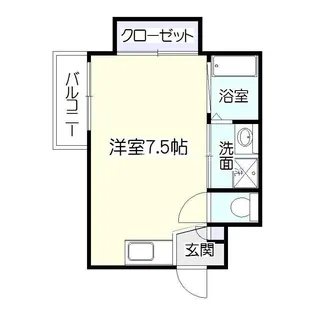 ルヴェル天保山【8階】の間取り