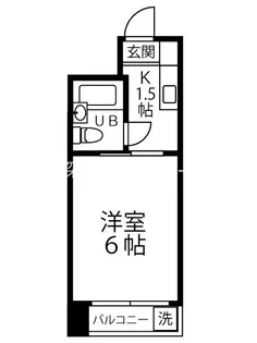 鹿児島県鹿児島市若葉町【マンション】の間取り