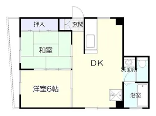 カペラホリエ【5階】の間取り
