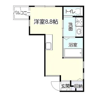 鹿児島県鹿児島市天保山町【マンション】の間取り