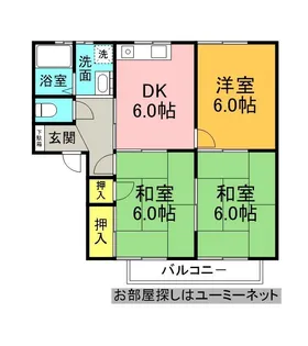 メゾニティ21【103号室】の間取り