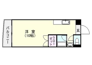 ルネスおごめ【603号室】の間取り