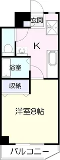 1Kの間取り画像