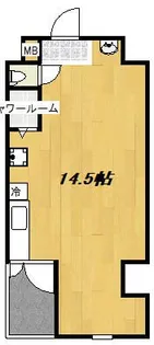 フェリシダード中央【6階】の間取り