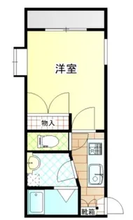 れいめい下荒田【503号室】の間取り