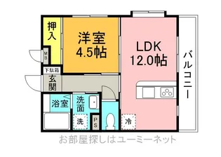 メイプルIT【202号室】の間取り