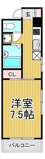 サンハイツ天保山H棟【5階】の間取り
