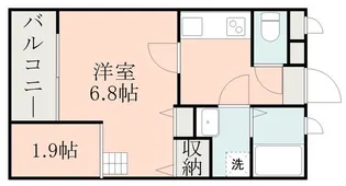 グランピア【302号室】の間取り