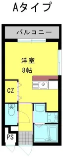 イリスパイラブライト(下荒田エリア)【101号室】の間取り