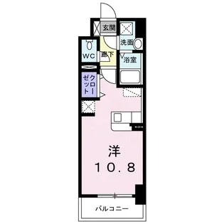 ルーカスいづろ【9階】の間取り
