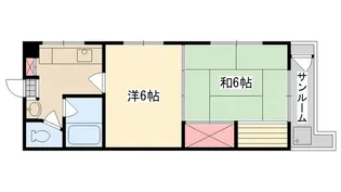 益山ビル【203号室】の間取り