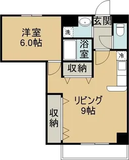 プラムハイツ【203号室】の間取り