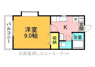 レジェンド・ミレイ【4階】の間取り