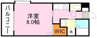 LEAD IN AIS鹿大前【4階】の間取り