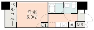S−RESIDENCE照国ascent【9階】の間取り