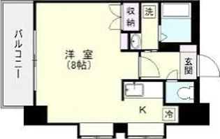 スカリナータ城南通り【501号室】の間取り