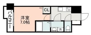 S-RESIDENCE加治屋町achieve【3階】の間取り