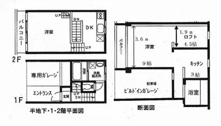 アキュアマンション【C号号室】の間取り