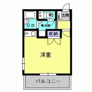 セジュールロマンII【301号室】の間取り