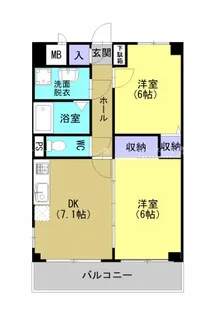 フェリーチェ V【301号室】の間取り
