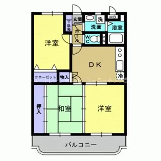フィルランスJ【101号室】の間取り