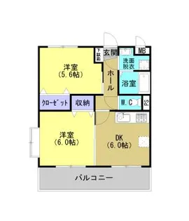 アイリスI番館【205号室】の間取り