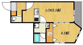 Santacruz東谷山【3階】の間取り