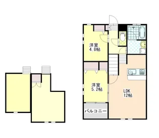 グレーチェ・R【1階】の間取り
