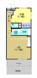 グレイス【106号室】の間取り