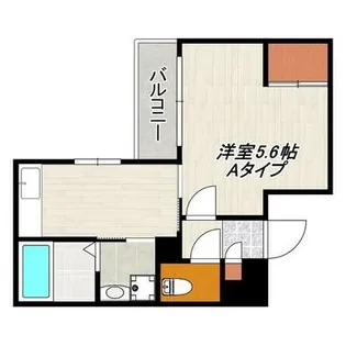 METIS小松原【3階】の間取り