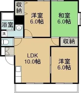 コンフォールM【202号室】の間取り