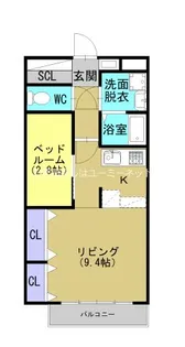 浅面ビル【3階】の間取り