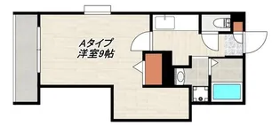 エルガーデン宇宿【1階】の間取り