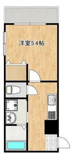 エルガーデン谷山【2階】の間取り