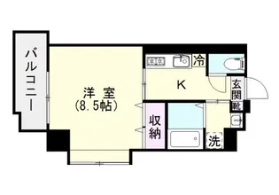 flora【203号室】の間取り