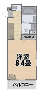 La Casa Segreta【3階】の間取り