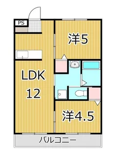 offon【2階】の間取り
