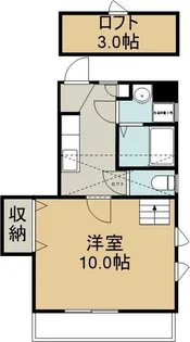 有木マンション(仮)【201号室】の間取り
