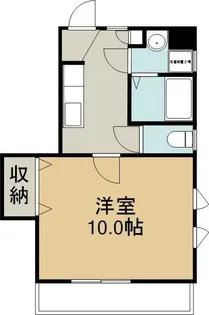 有木マンション(仮)【101号室】の間取り
