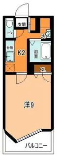 ディスポートI【2階】の間取り