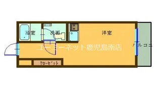 ライフインうすき【102号室】の間取り